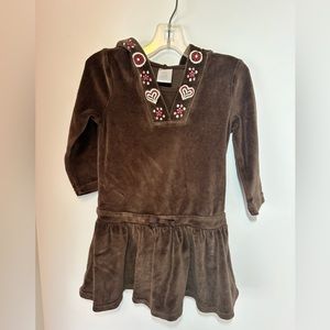 Gymboree Dress Sz 3 Guc brown